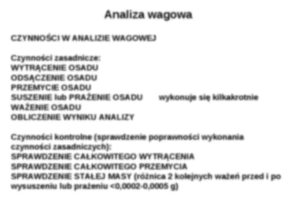 Analiza wagowa - prezentacja - strona 2