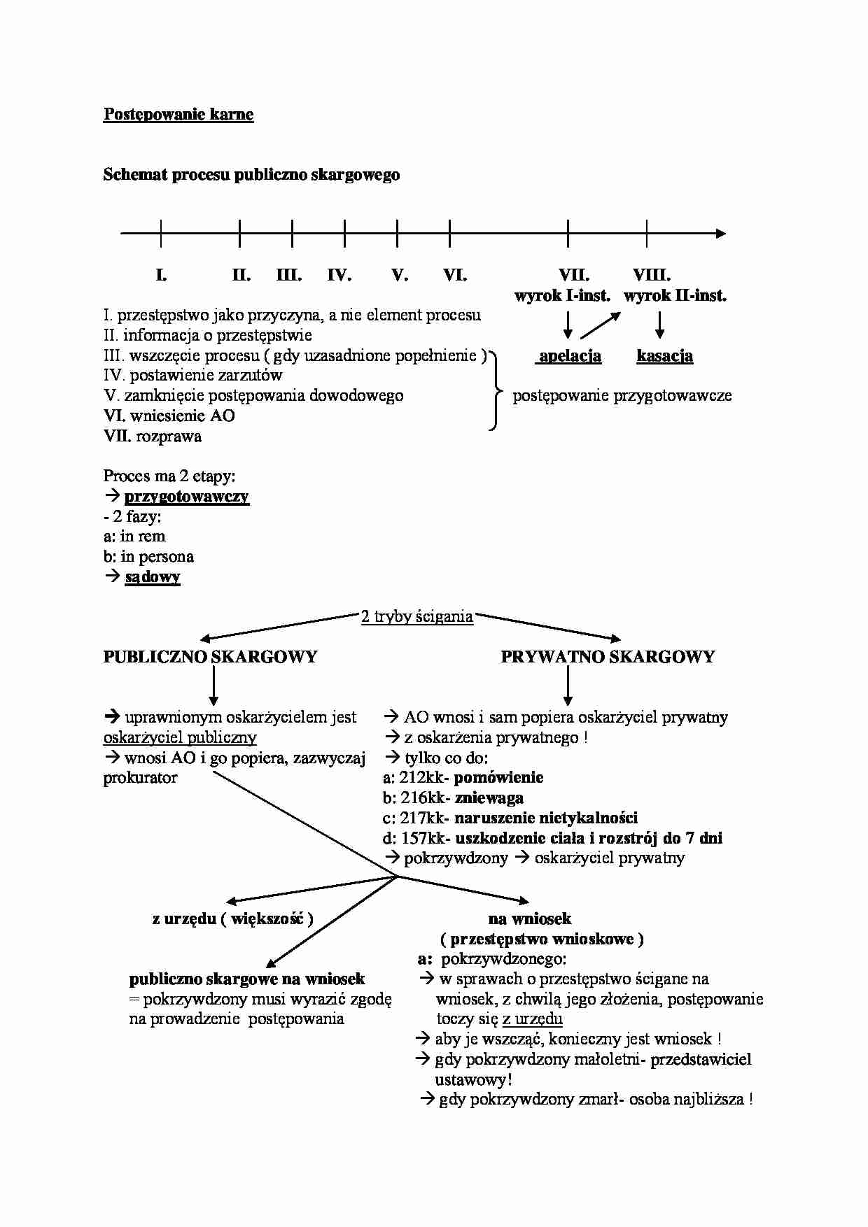 Schemat procesu karnego - strona 1