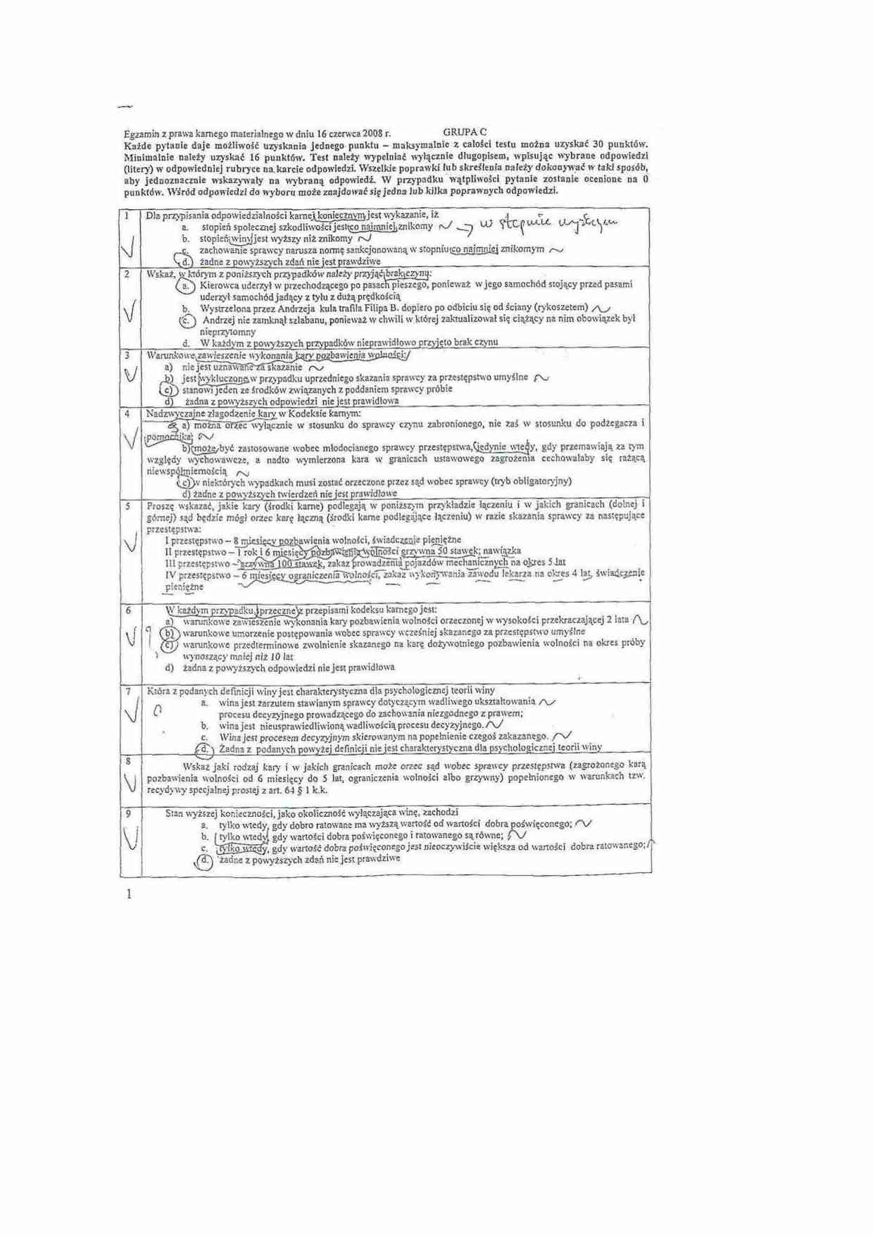 Egzamin 2008 c - strona 1