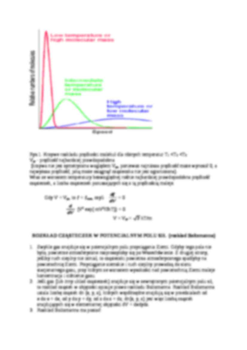 Kinetyczna teoria gazów - omówienie - RÓWNANIE CIŚNIENIA GAZU W NACZYNIU - strona 3