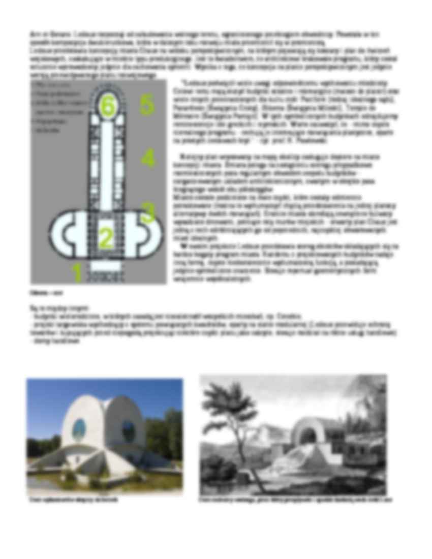 koncepcje urbanistyczne C. N. Ledoux - omówienie - strona 2