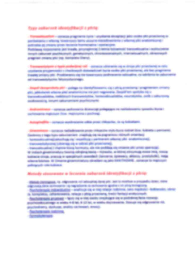 Psychopatologia - wykład 10 - strona 2