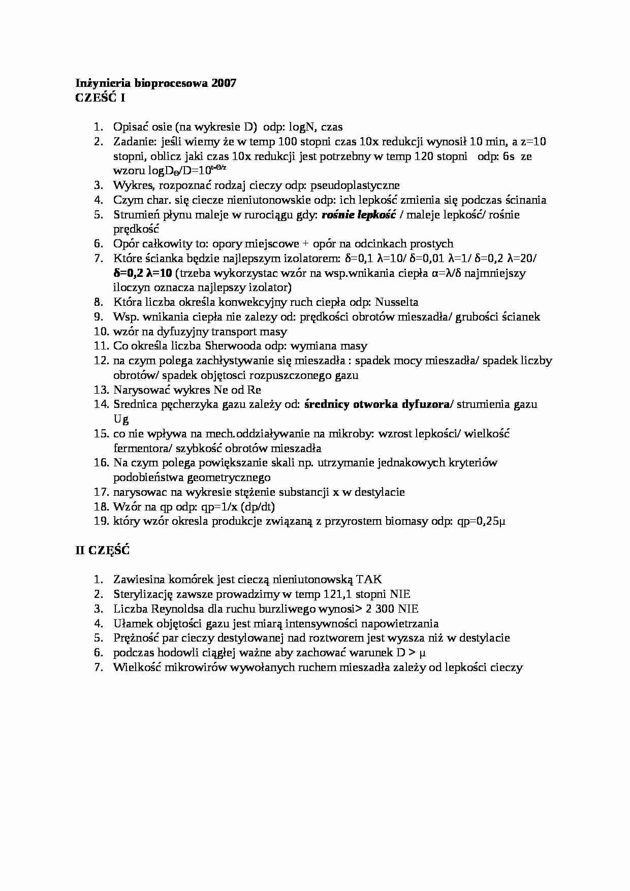 Pytania egzaminacyjne 2007 - strona 1