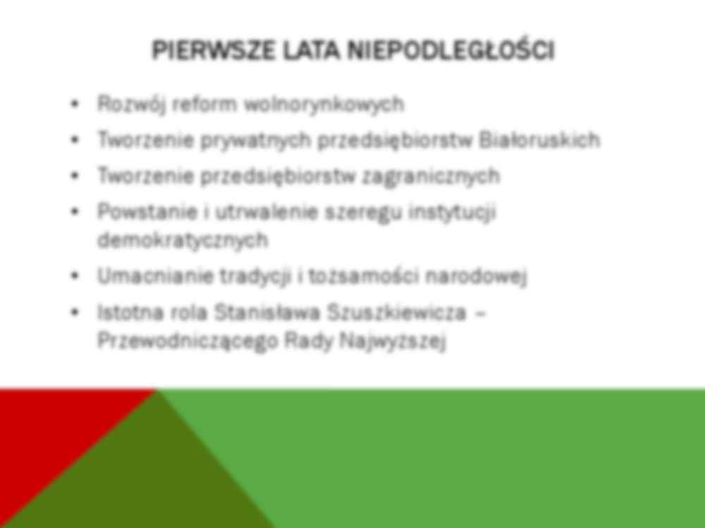 Współczesne systemy polityczne-Białoruś - strona 3
