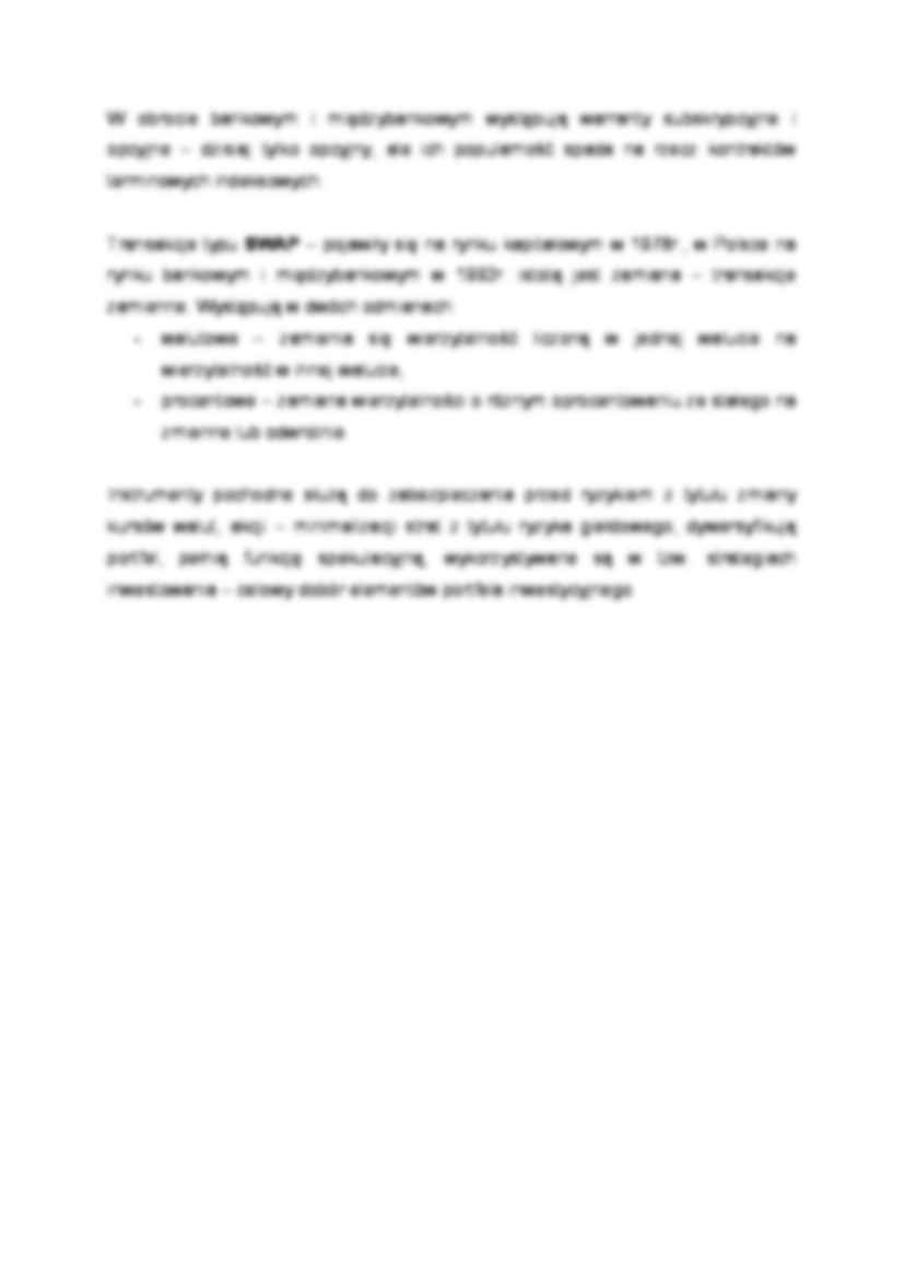 INSTRUMENTY POCHODNE - Kontrakty terminowe - strona 3