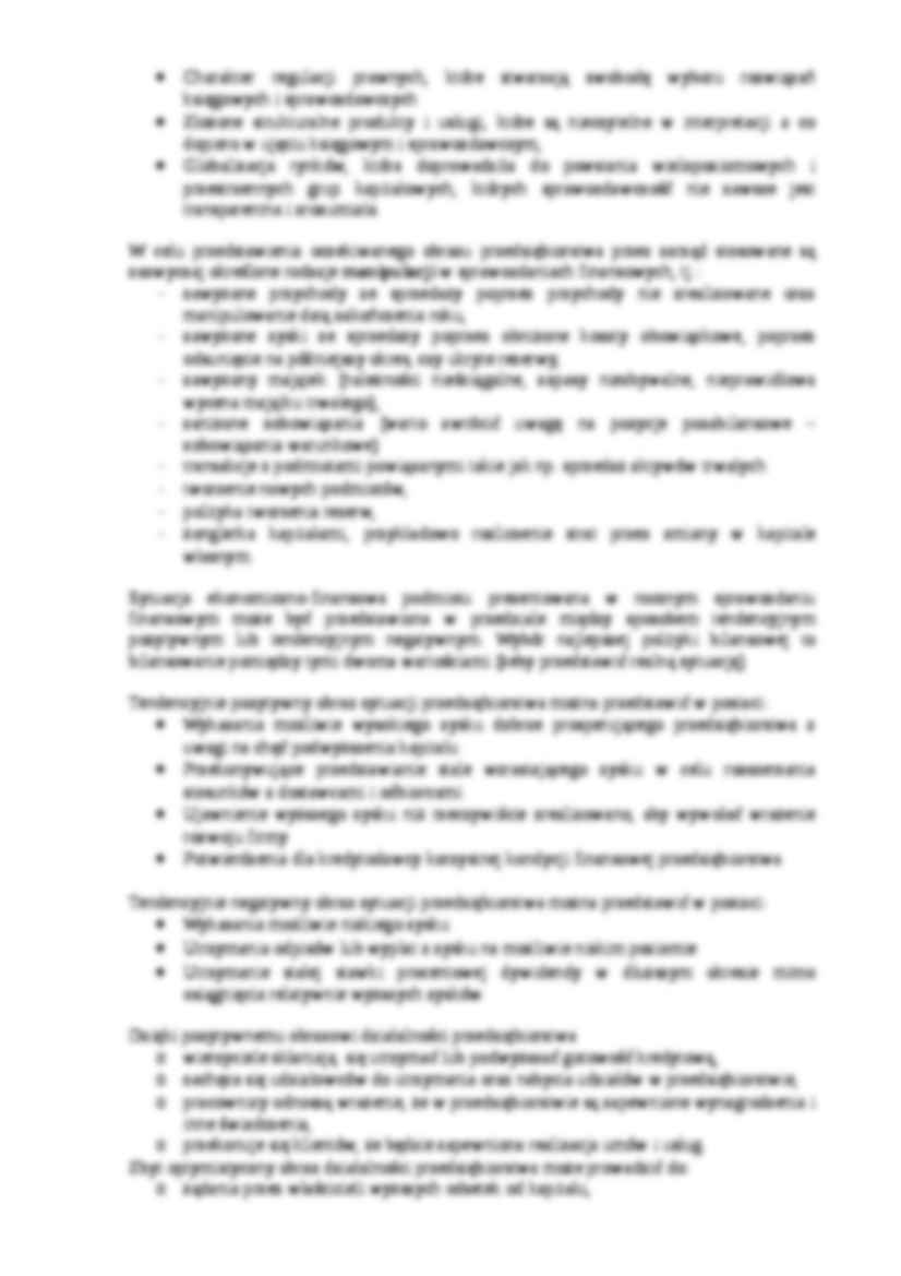 Elementy składowe polityki przedsiębiorstwa a cele polityki bilansowej- wykład - strona 3
