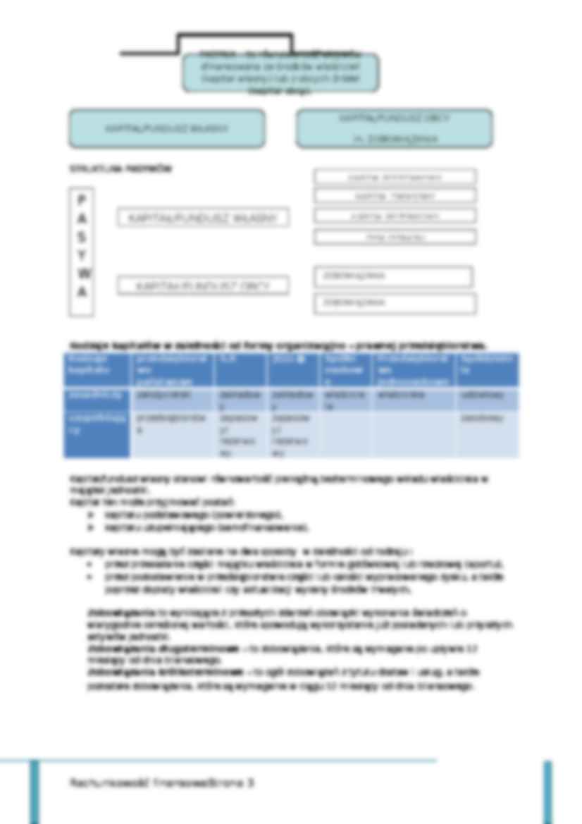 Przedmiot, podmiot, struktura rachunkowości - wykład - strona 3