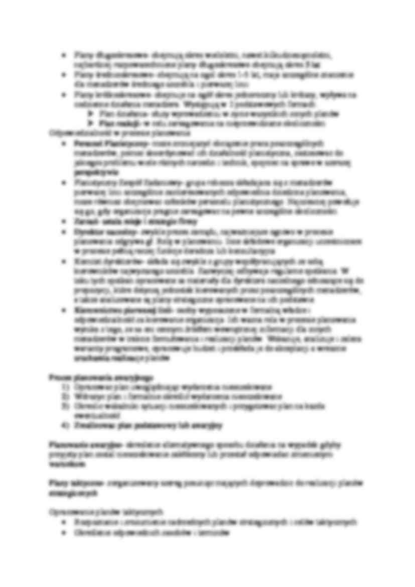 Podstawy organizacji i zarządzania- ćwiczenia 4 - strona 2
