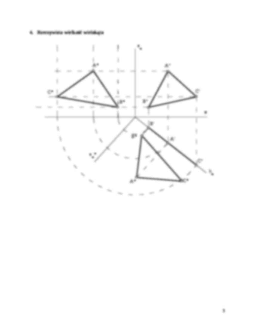 Geometria wykreślna - Wykład 6 - strona 3