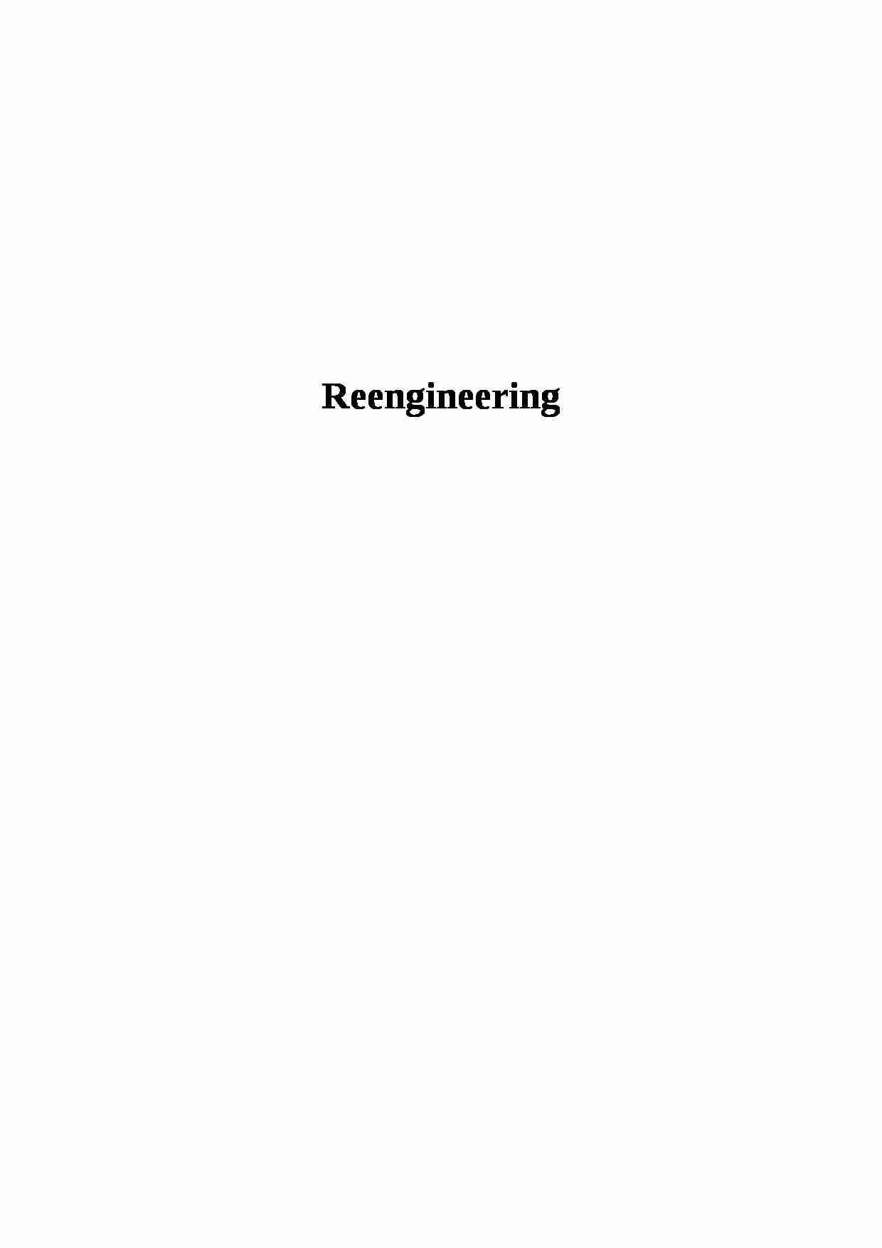 Reengineering - strona 1