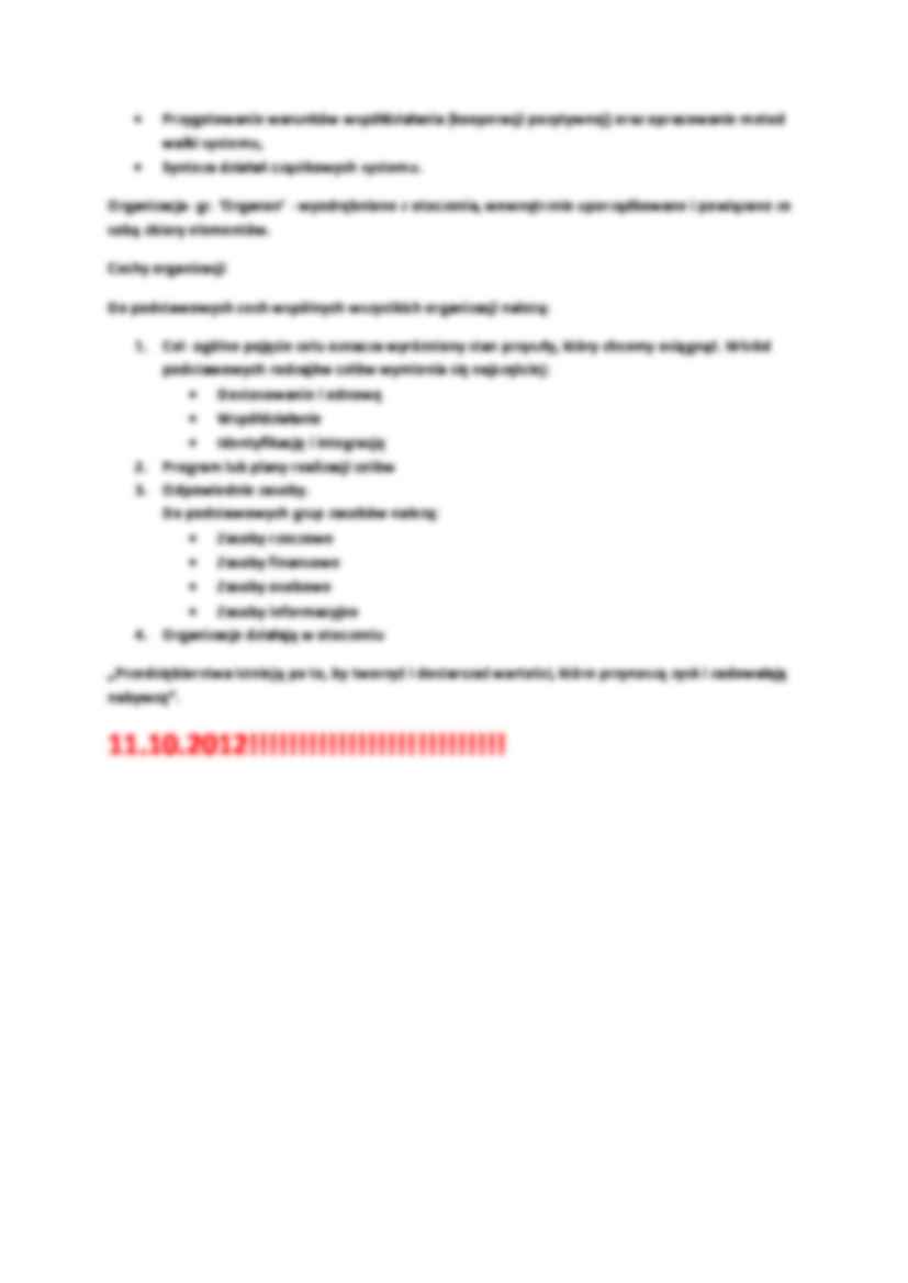 Organizacja i zarządzanie Zieleniewski  - strona 2
