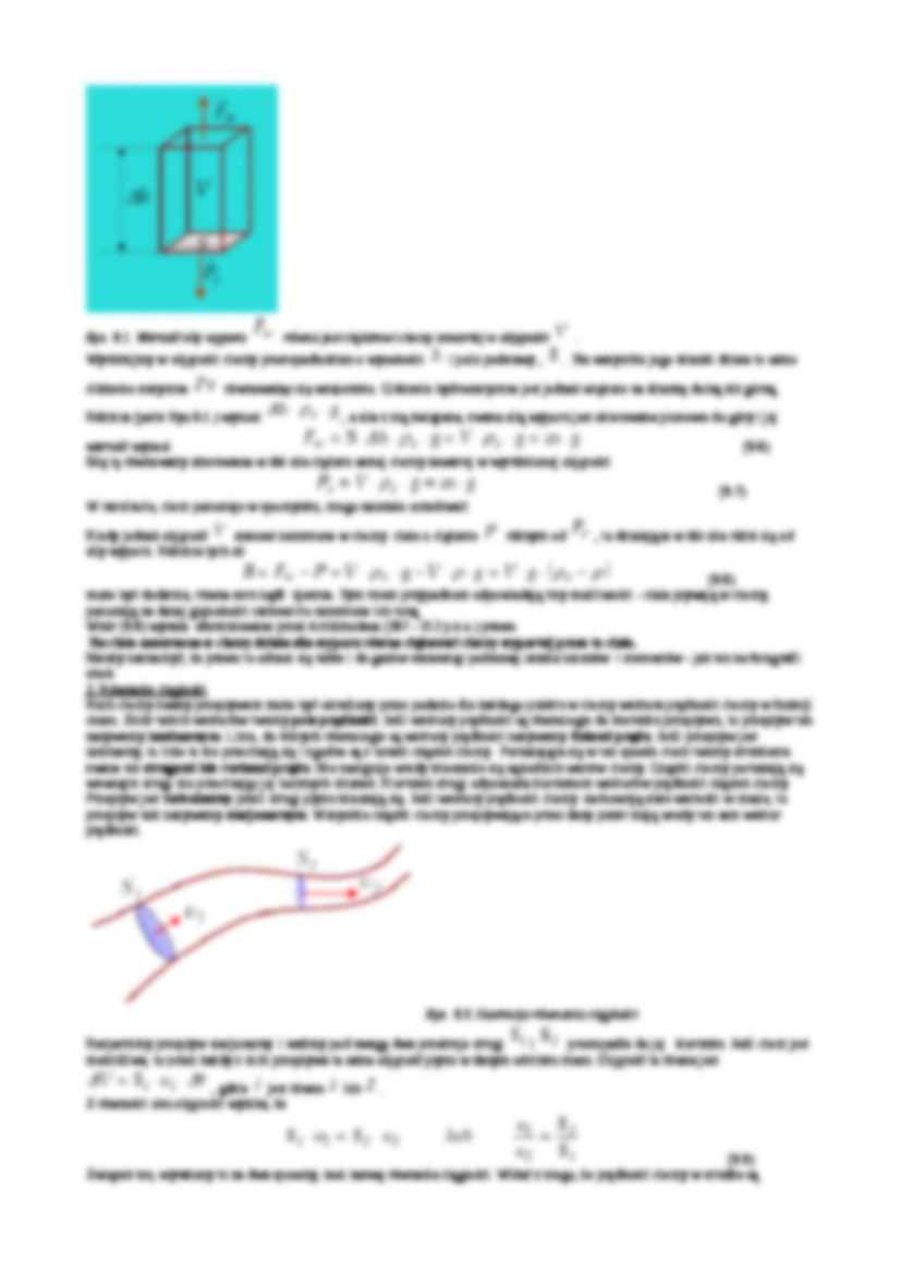 Mechanika płynów - Równanie ciągłości - strona 2