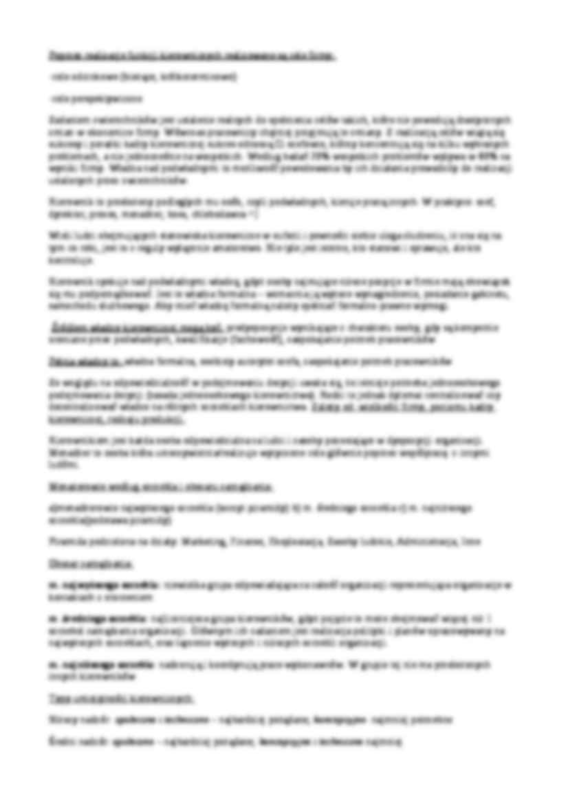  organizacja i zarządzanie - wykłady - strona 3
