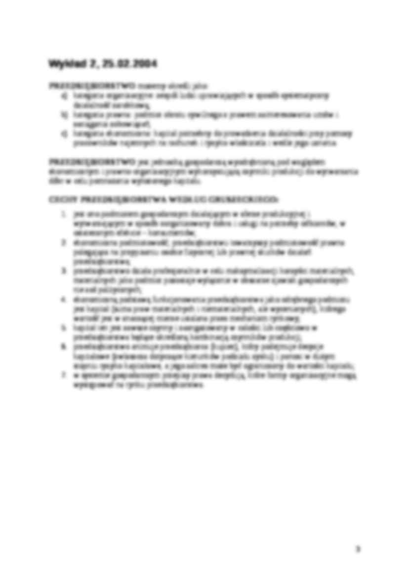 Zarządzanie przedsiębiorstwem wykłady - strona 3