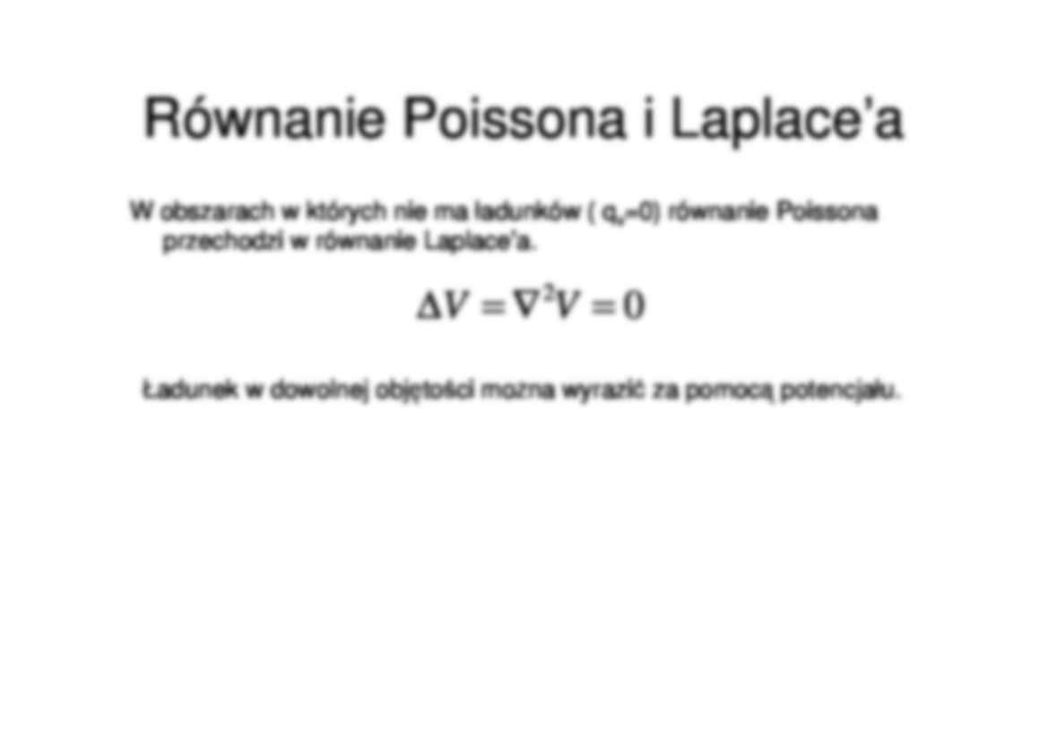 Równanie Poissona i Laplace’a - strona 3