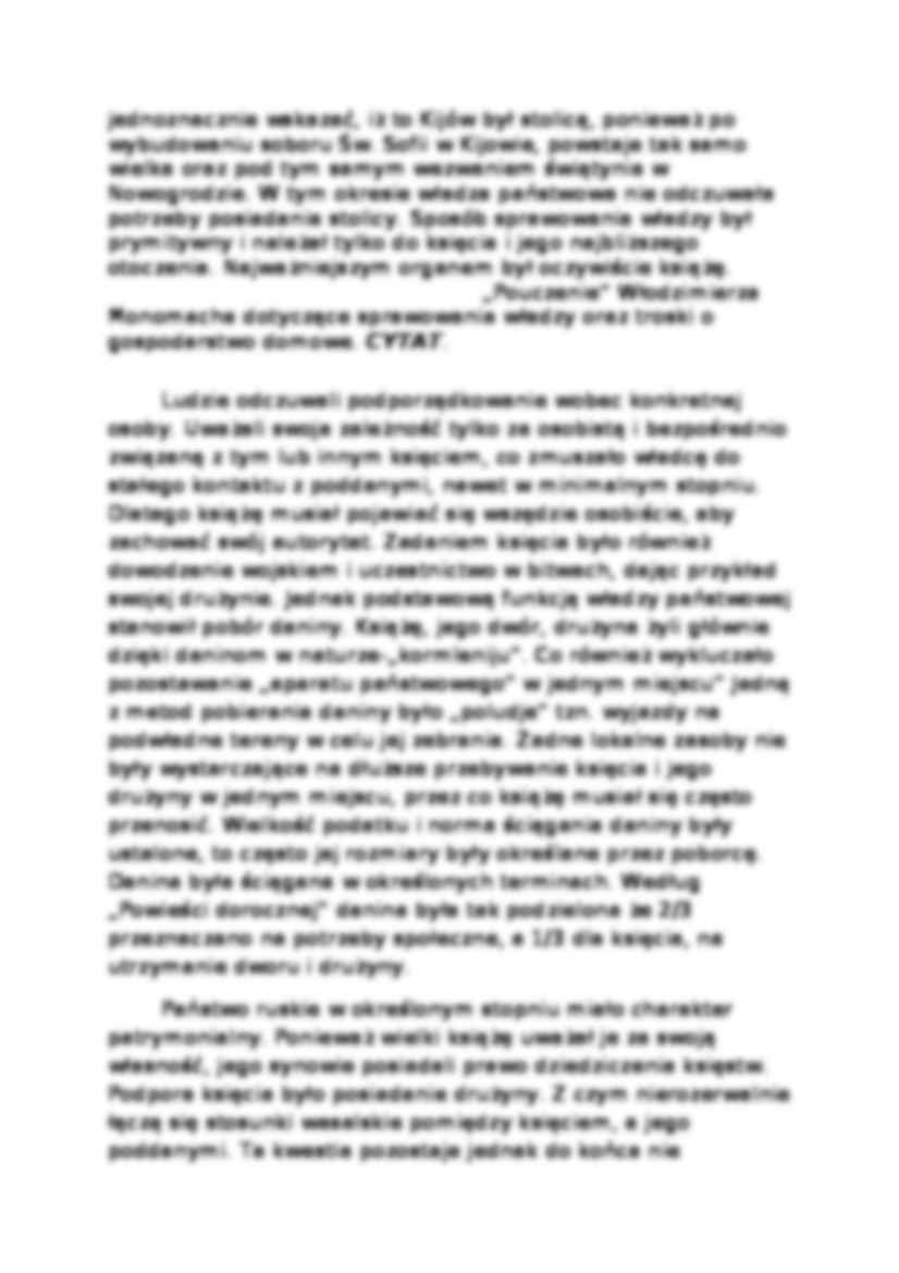 Uwagi o strukturze dawnego panstwa ruskiego - strona 3