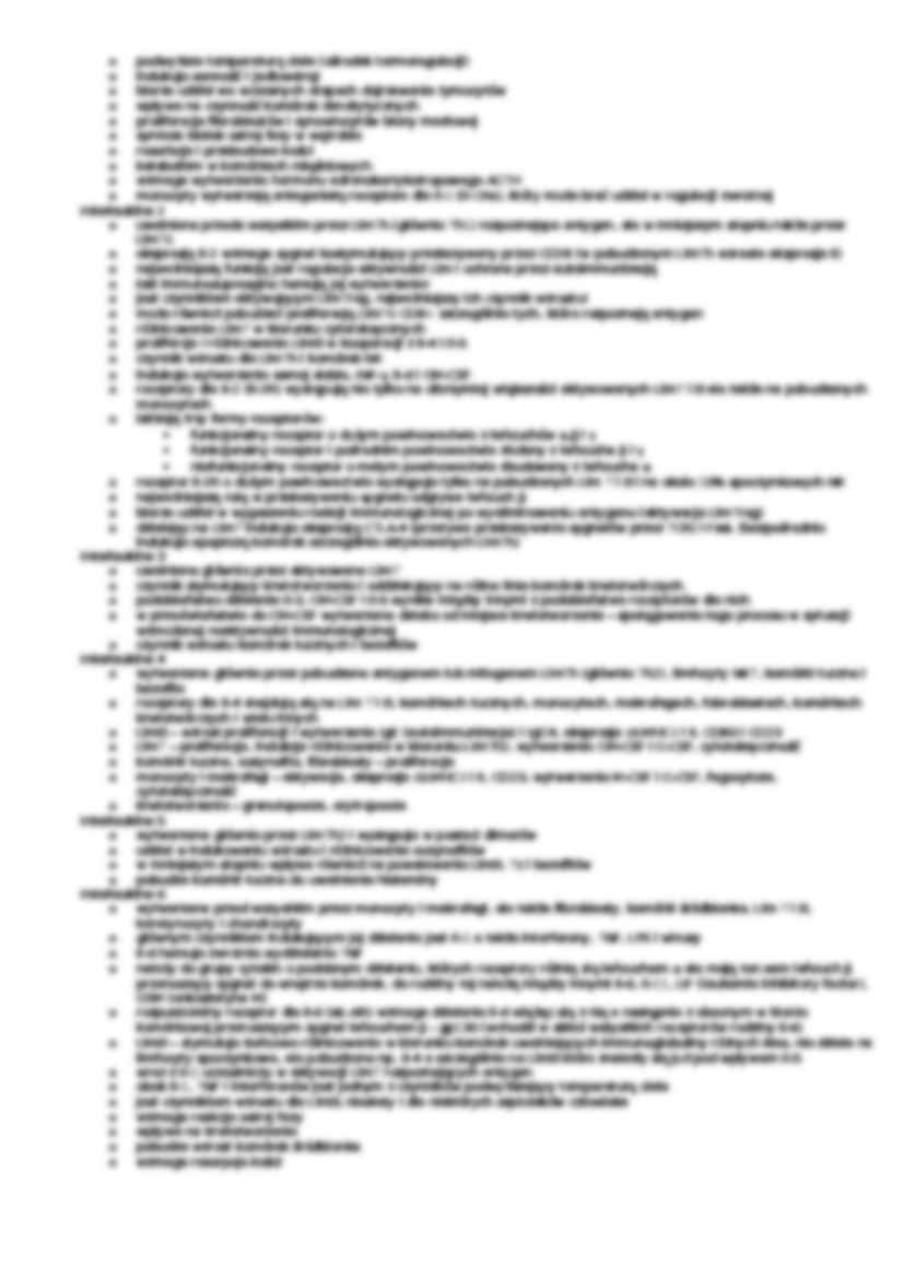 Cytokiny - plejotropia  - strona 2