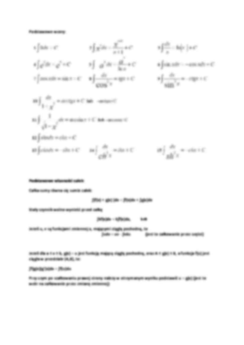 Ekstremum funkcji i całki - strona 3