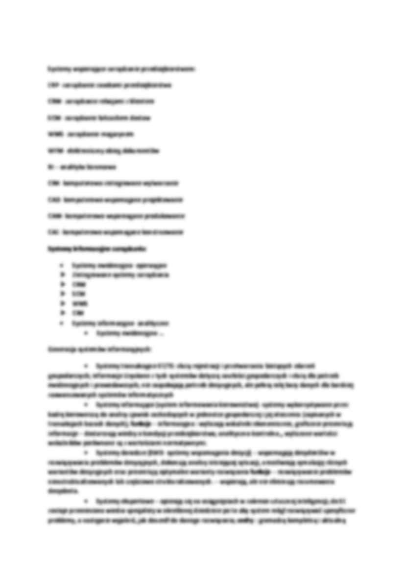 System informacyjny zarządzania - strona 3