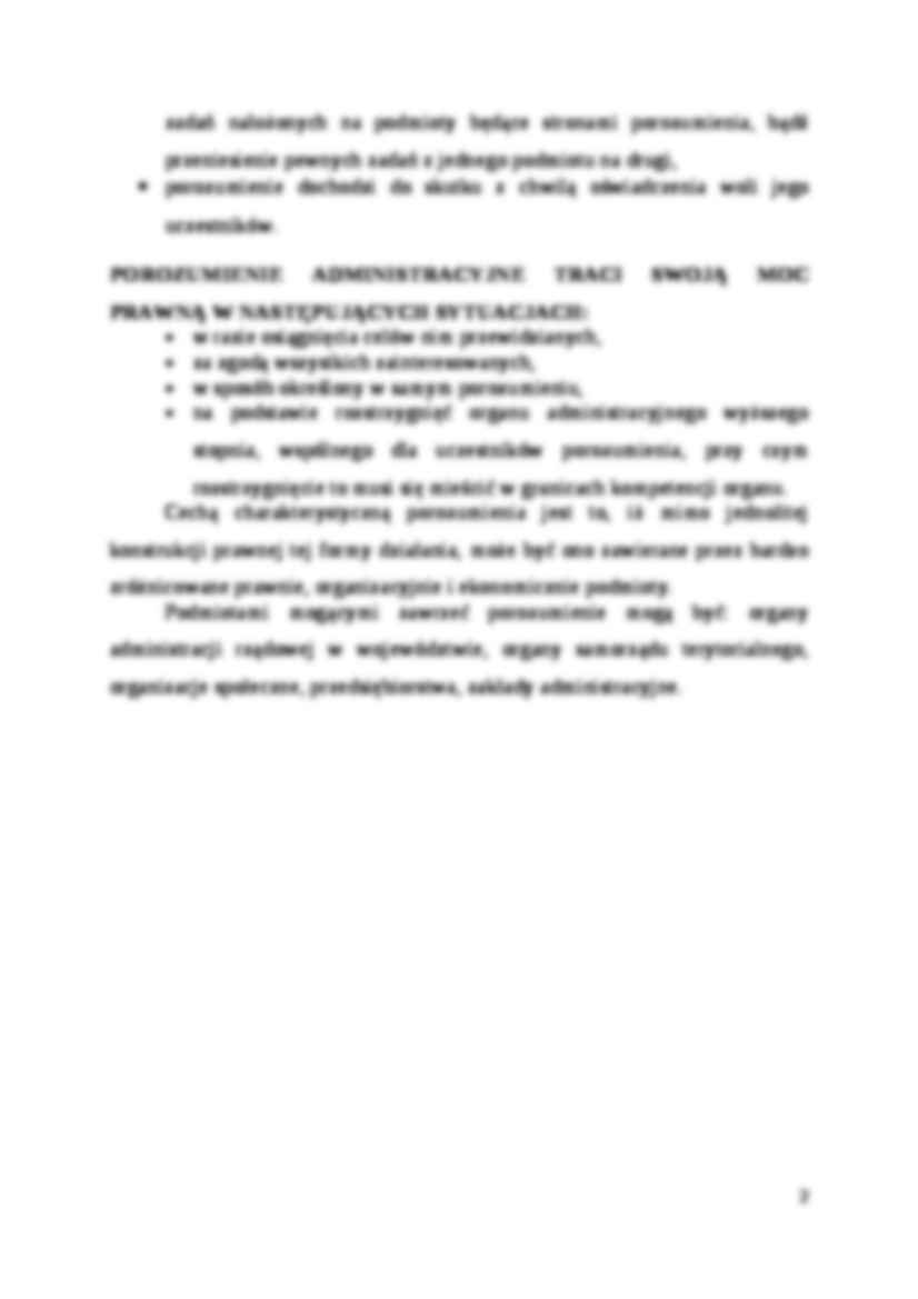 Porozumienie administracyjne jako prawna forma działania administracji publicznej - strona 2