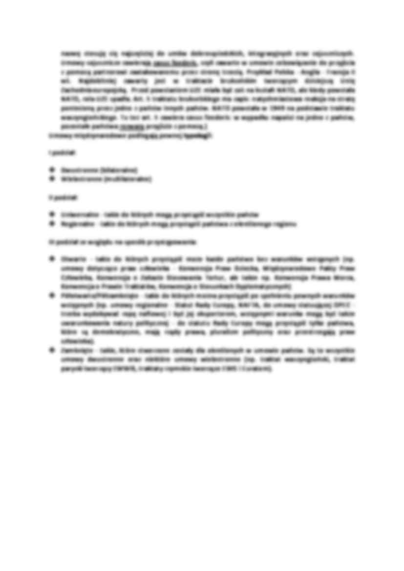 Umowa międzynarodowe - charakterystyka - strona 2