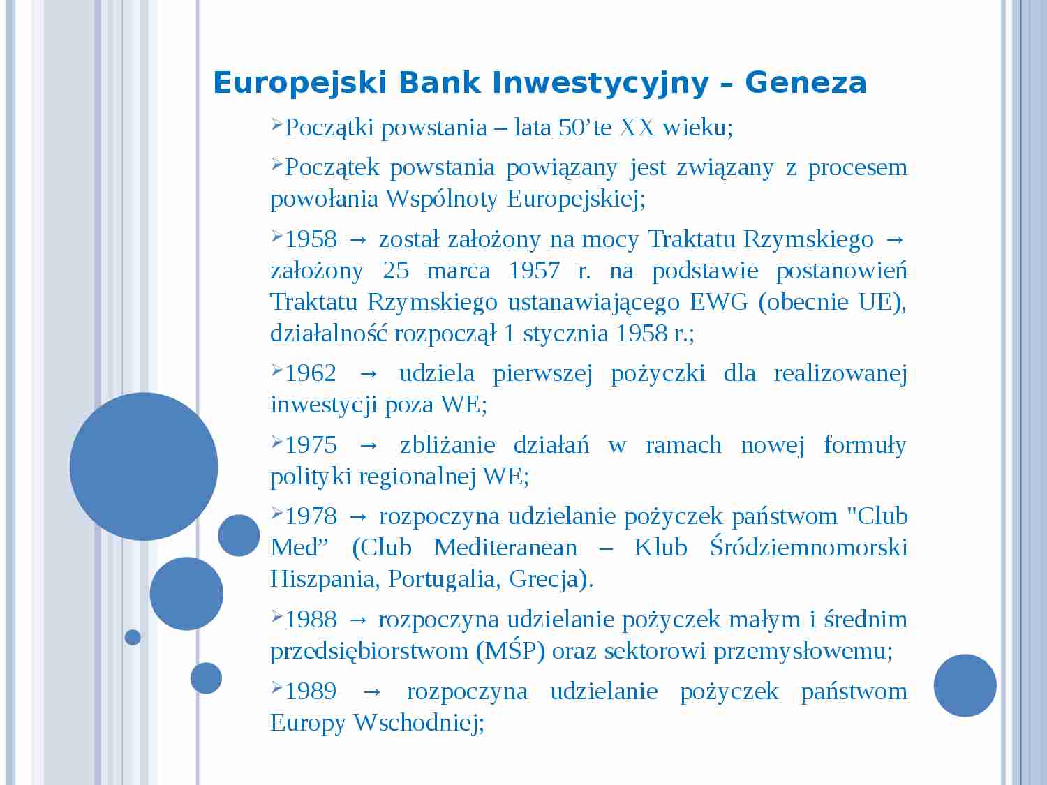Europejski Bank Inwestycyjny - strona 1