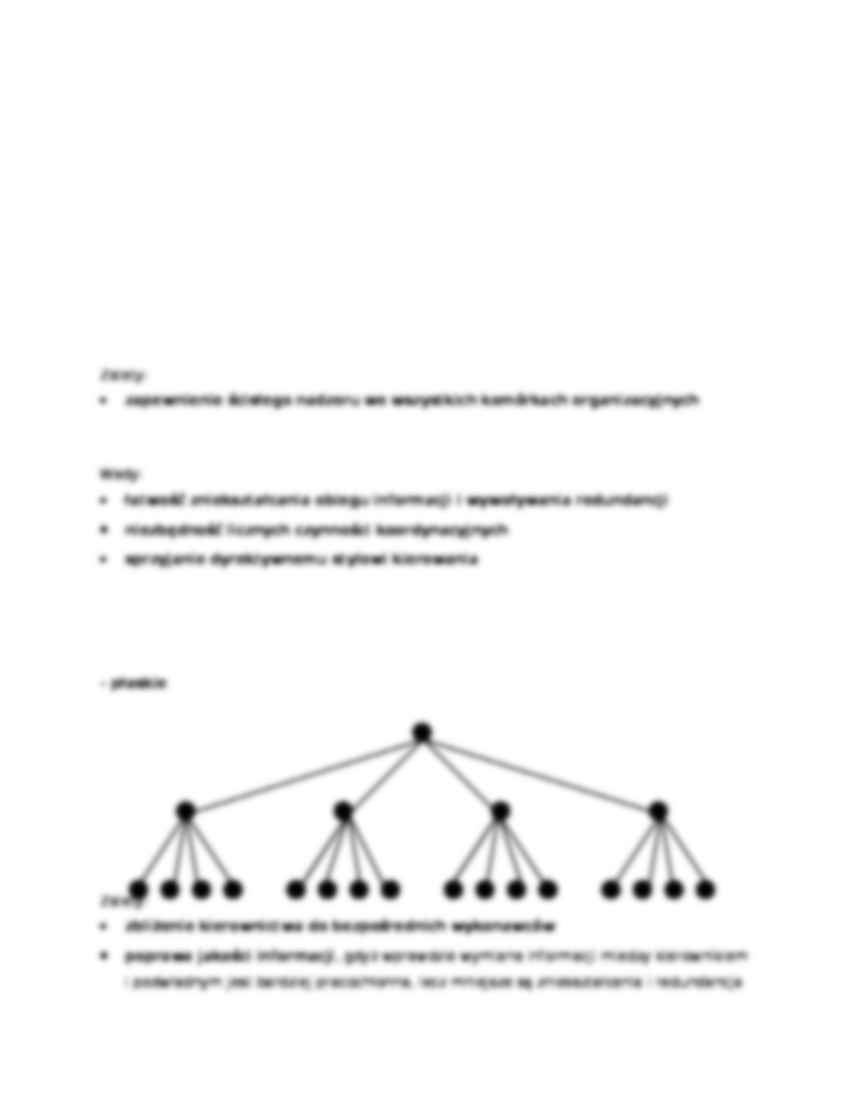 Zarządzanie - struktury organizacyjne - strona 2