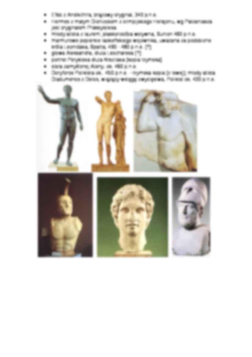 Sztuka starożytna - materiał ilustracyjny  - strona 3