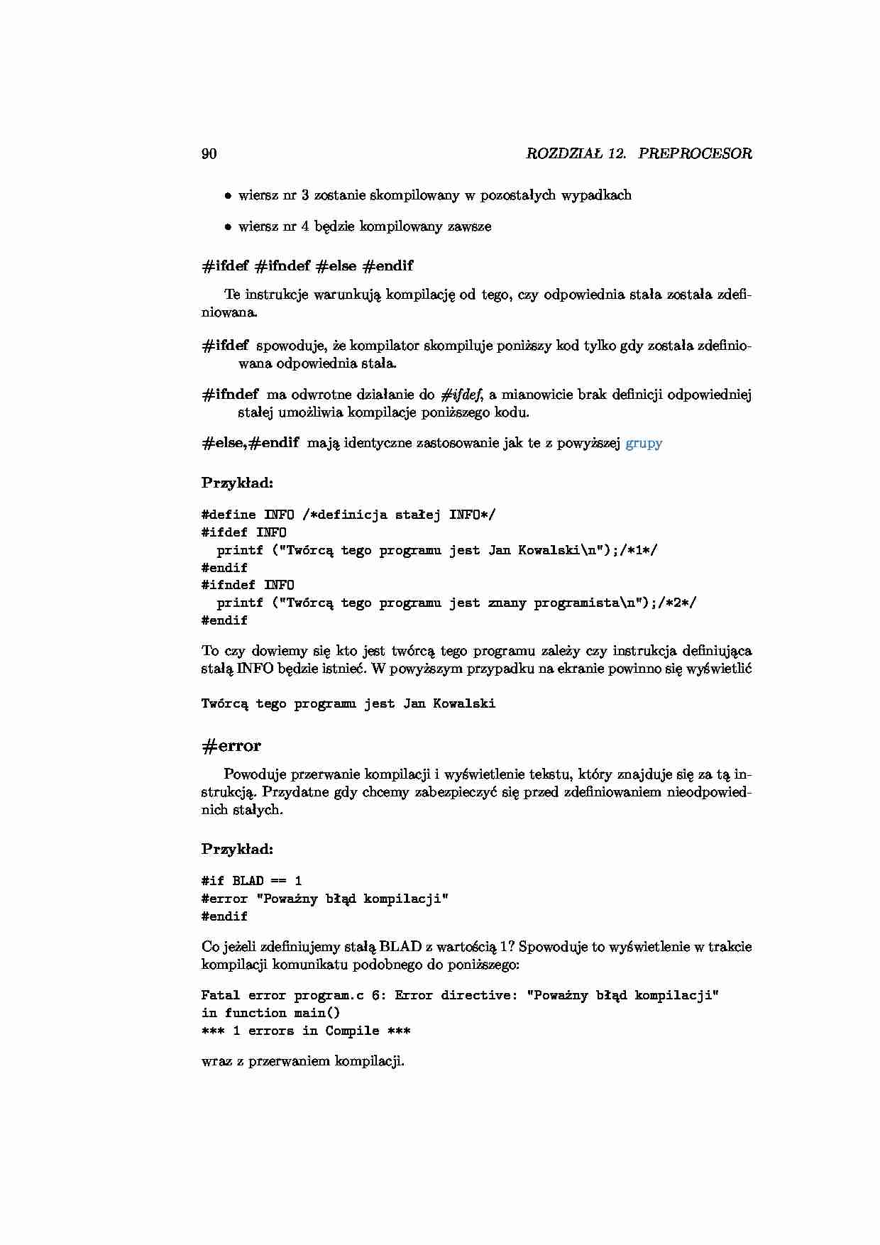 Kurs programowania w C cz. 74 - strona 1