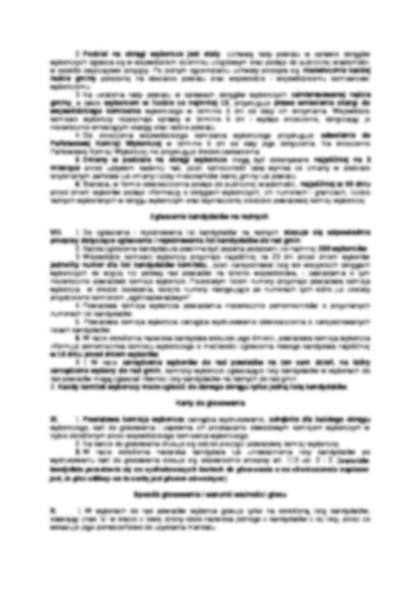 Zasady wyboru rad powiatów i sejmików województw - strona 2