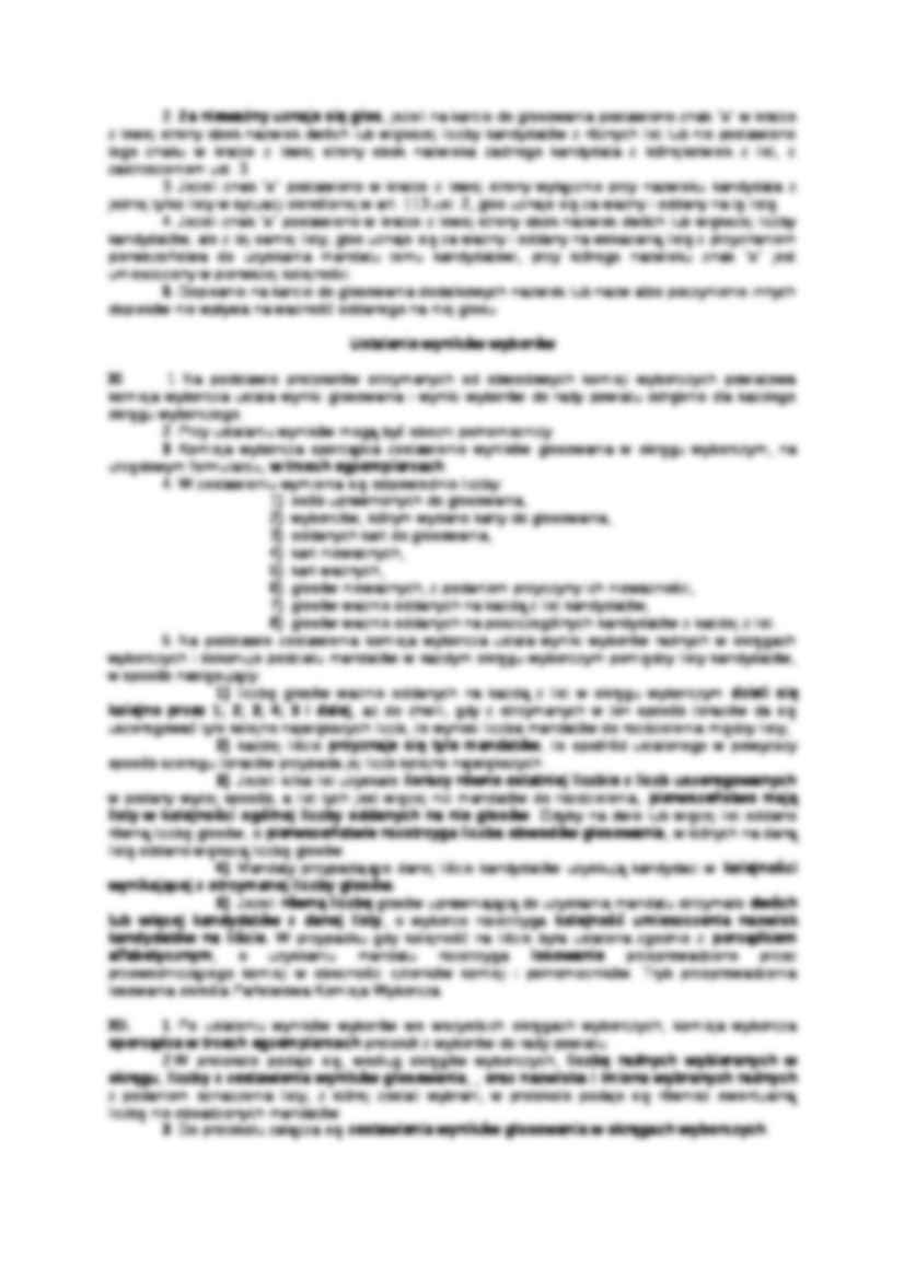 Zasady wyboru rad powiatów i sejmików województw - strona 3