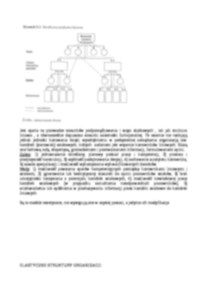 Kształtowanie struktury organziacyjnej - zarządzanie  - strona 3