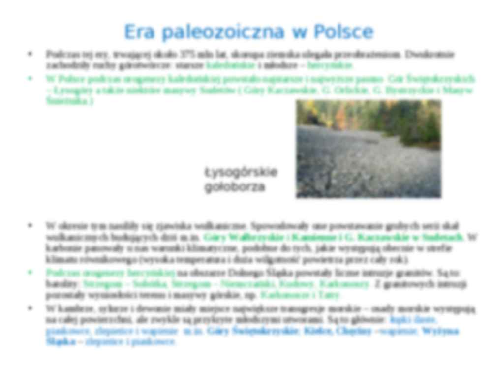 Geologiczne dzieje Polski - strona 3