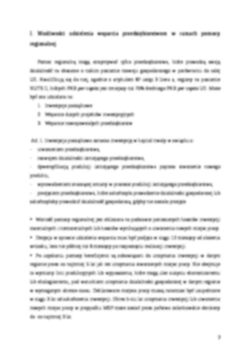 Pomoc publiczna dla przedsiębiorstw w Unii Europejskiej - strona 2