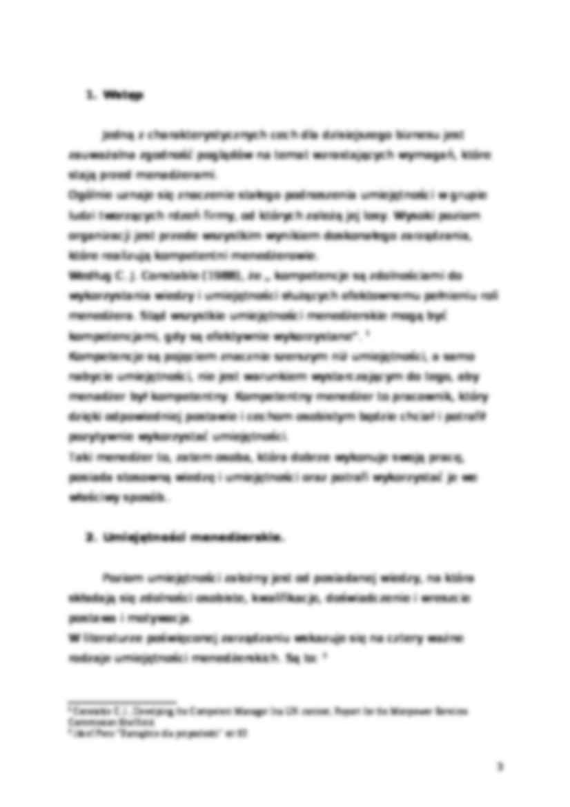 Umiejętności menadżerskie - zachowania organizacyjne - strona 3
