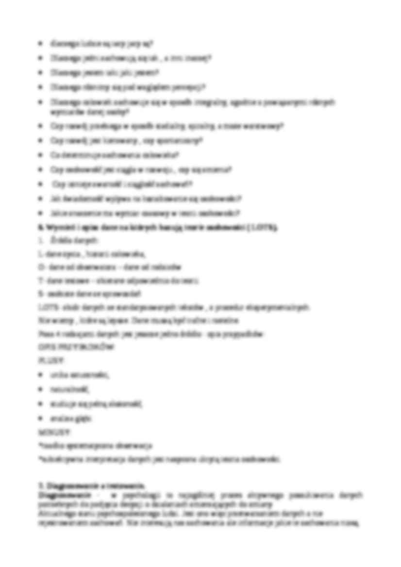 Cele i zadania psychologii osobowości  - strona 3