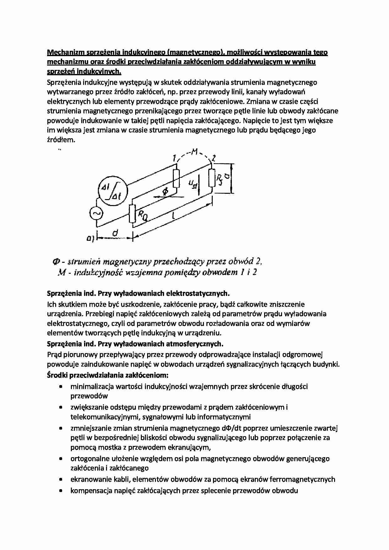 Mechanizm sprzężenia indukcyjnego  - strona 1