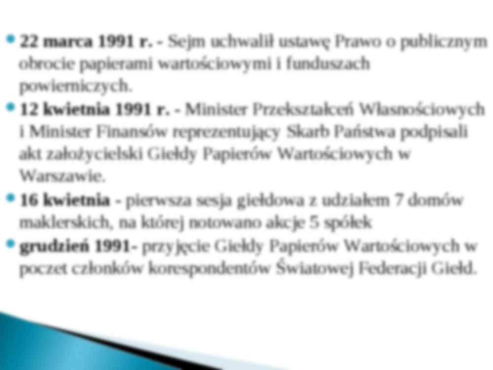 Giełda Papierów Wartościowych w Warszawie - siedziba GPW, władze GPW - strona 3