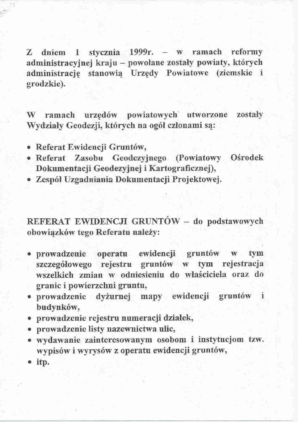 Geodezyjna organizacja w Polsce - strona 1