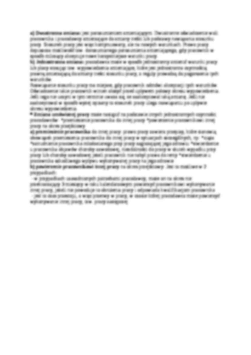 Składniki umowy o pracę - wykład - strona 3