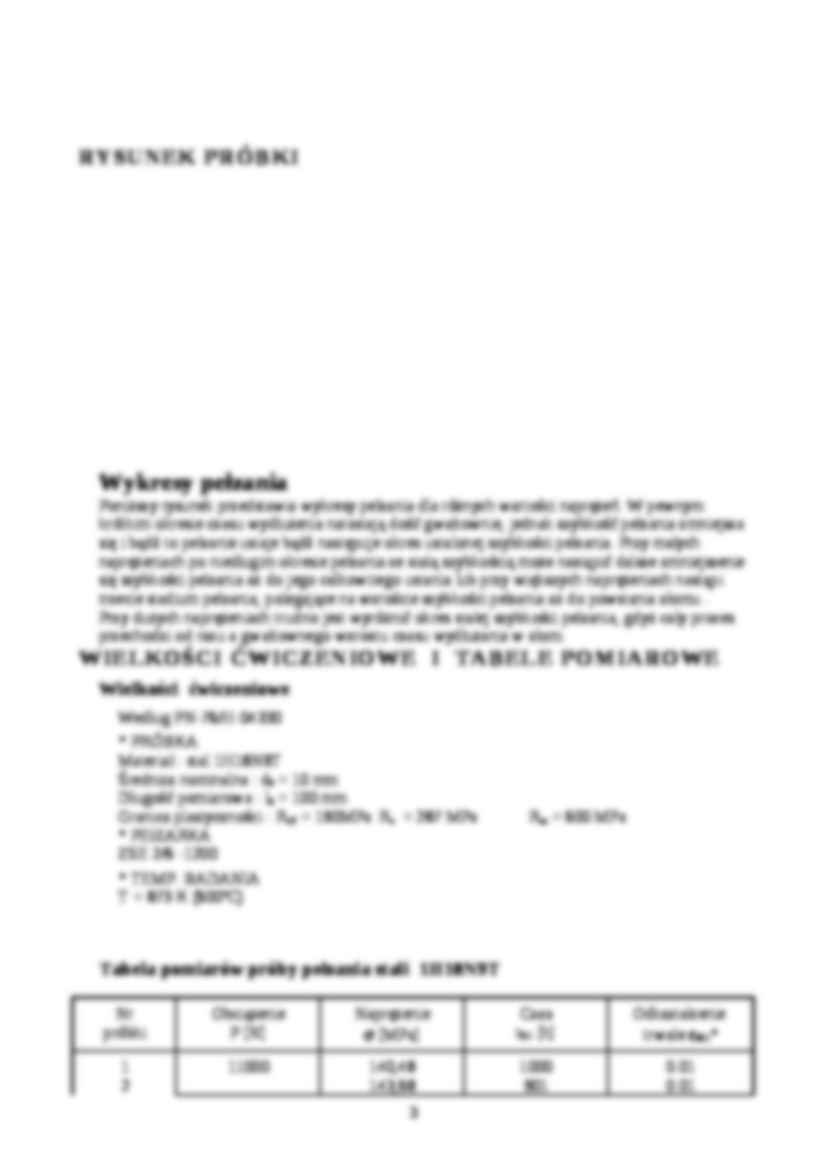 Badanie własności reologicznych metali - próba pełzania - schemat pełzarki - strona 3