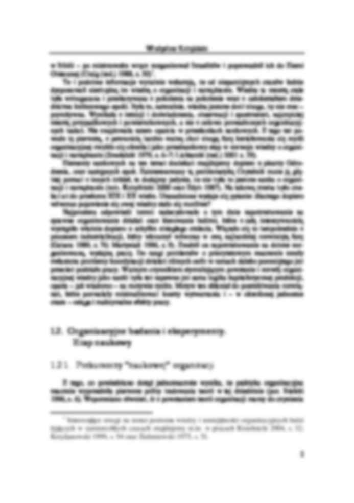 Źródła wiedzy o organizacji i zarządzaniu - wykład - strona 2