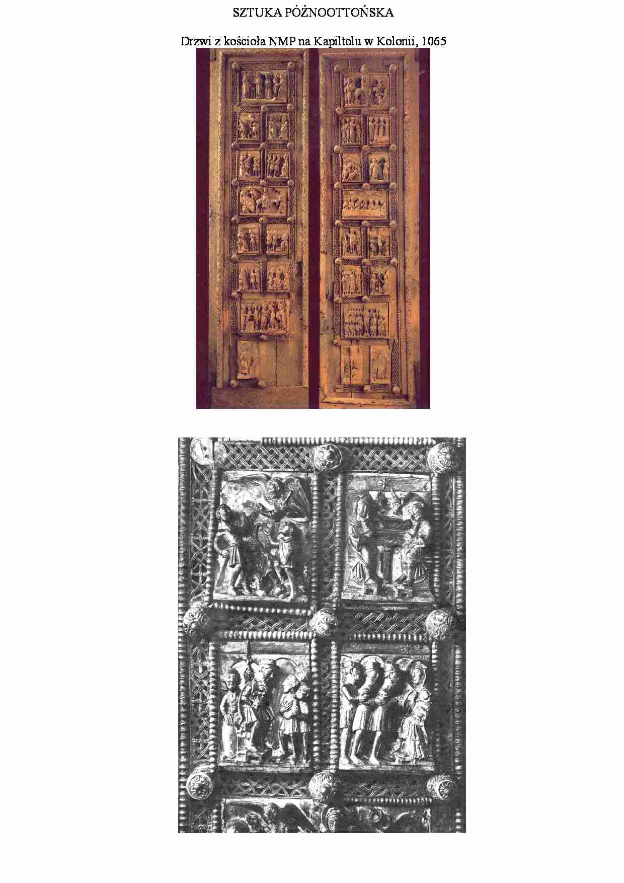 Drzwi z kościoła NMP na Kapiltolu w Kolonii - strona 1