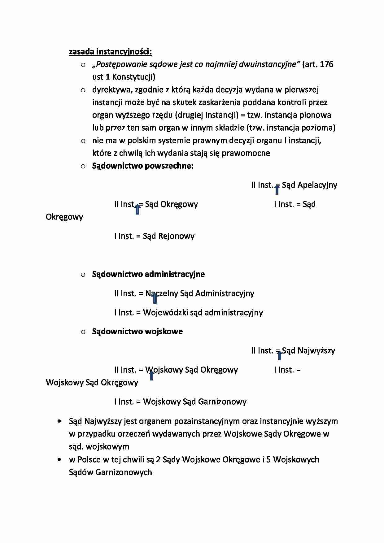 Zasada instancyjności - wykład - strona 1