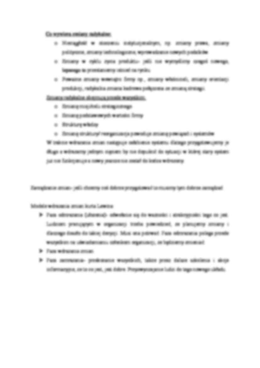 Zarządzanie przedsiębiorstwem - wykład 2, (Sem. V) - strona 2