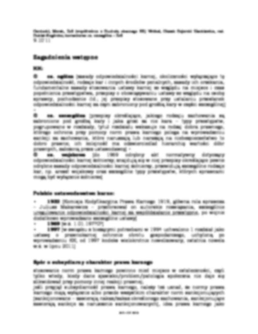 Prawo karne - skrypt (2011-2012) - strona 3