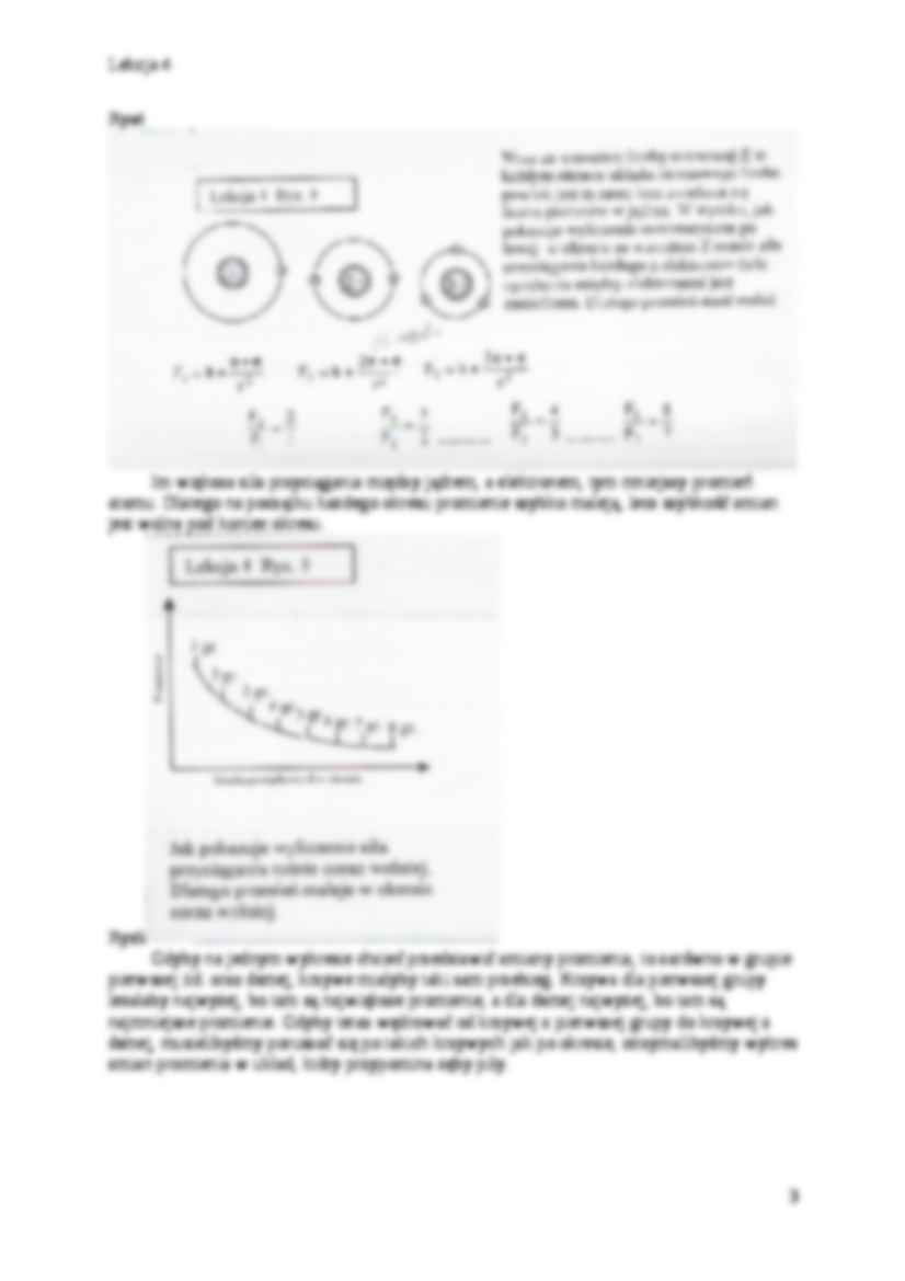 Chemia nieorganiczna - układ okresowy - Rozkład struktury pierwiastków w układzie okresowym - strona 3