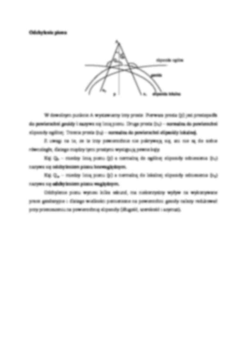 Orientacja elipsoidy względem geoidy- opracowanie - strona 2