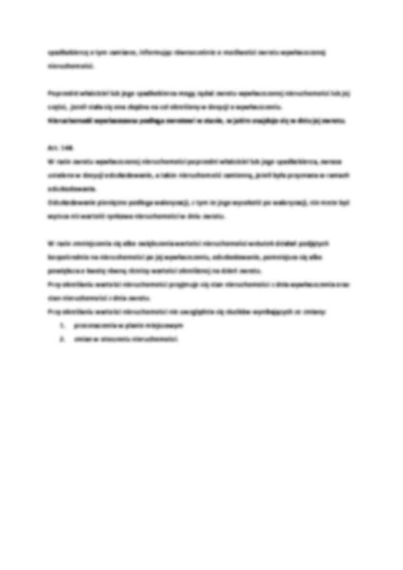 Zasady wyceny dla celów wywłaszczeń i zwrotów nieruchomości- opracowanie - strona 3