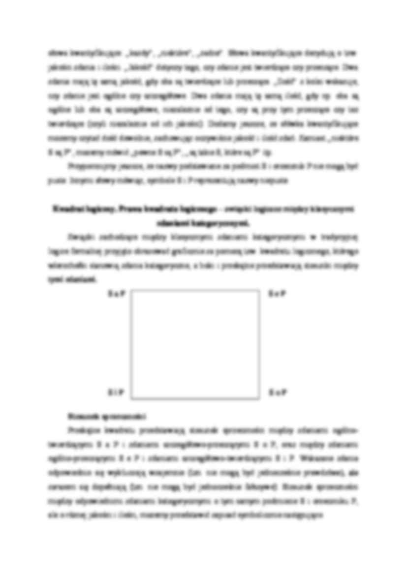 Kwadrat logiczny - strona 2